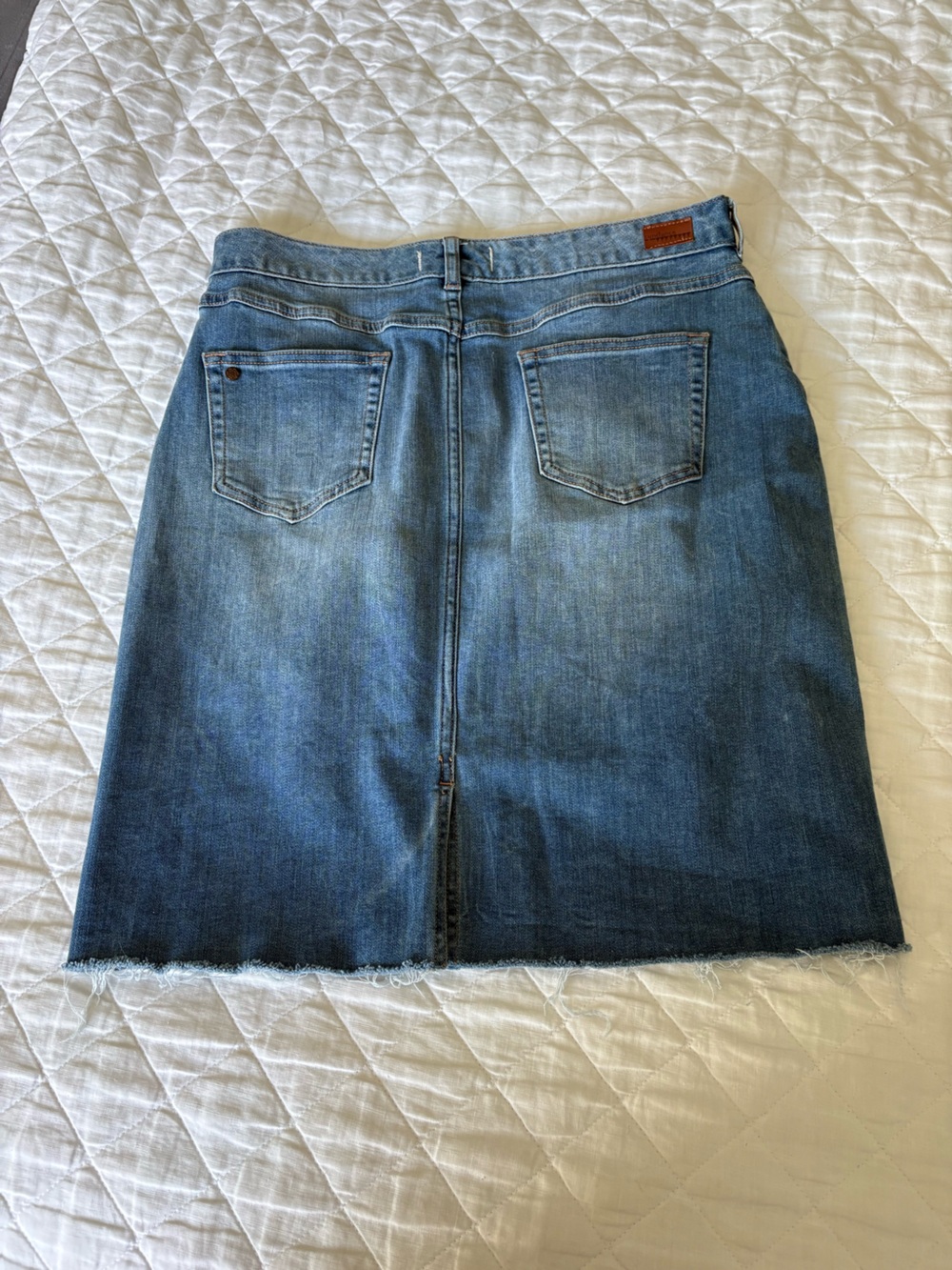 Sundance Blue Denim Mini Skirt